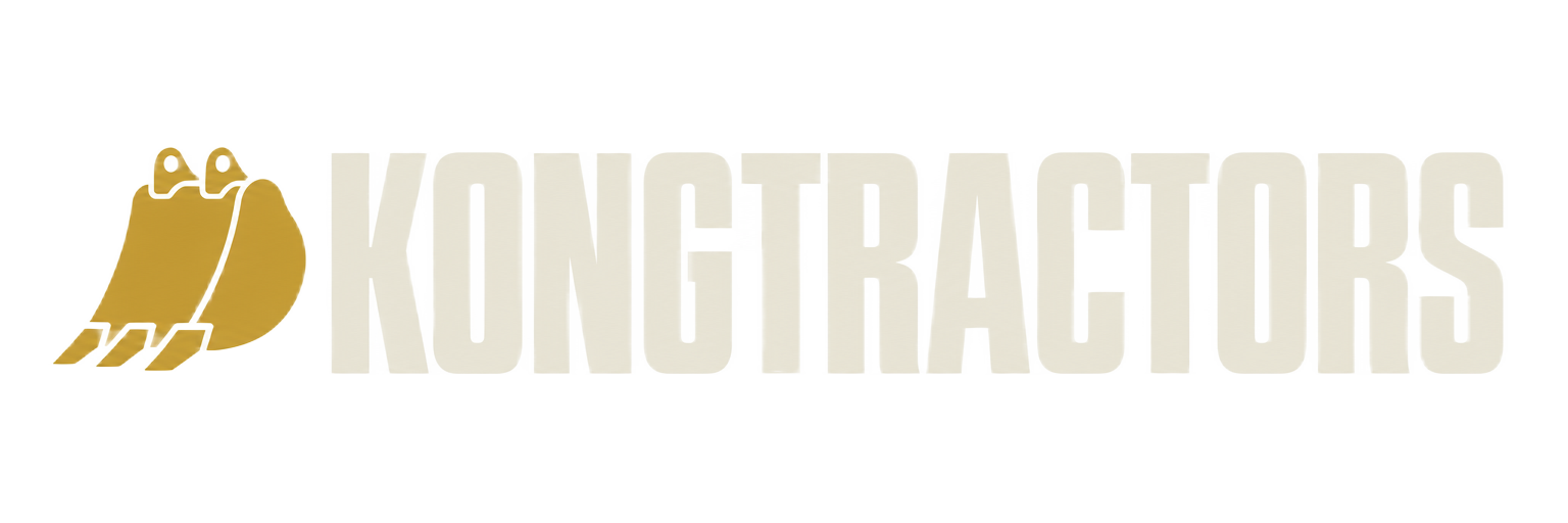 Kongtractors wordmark